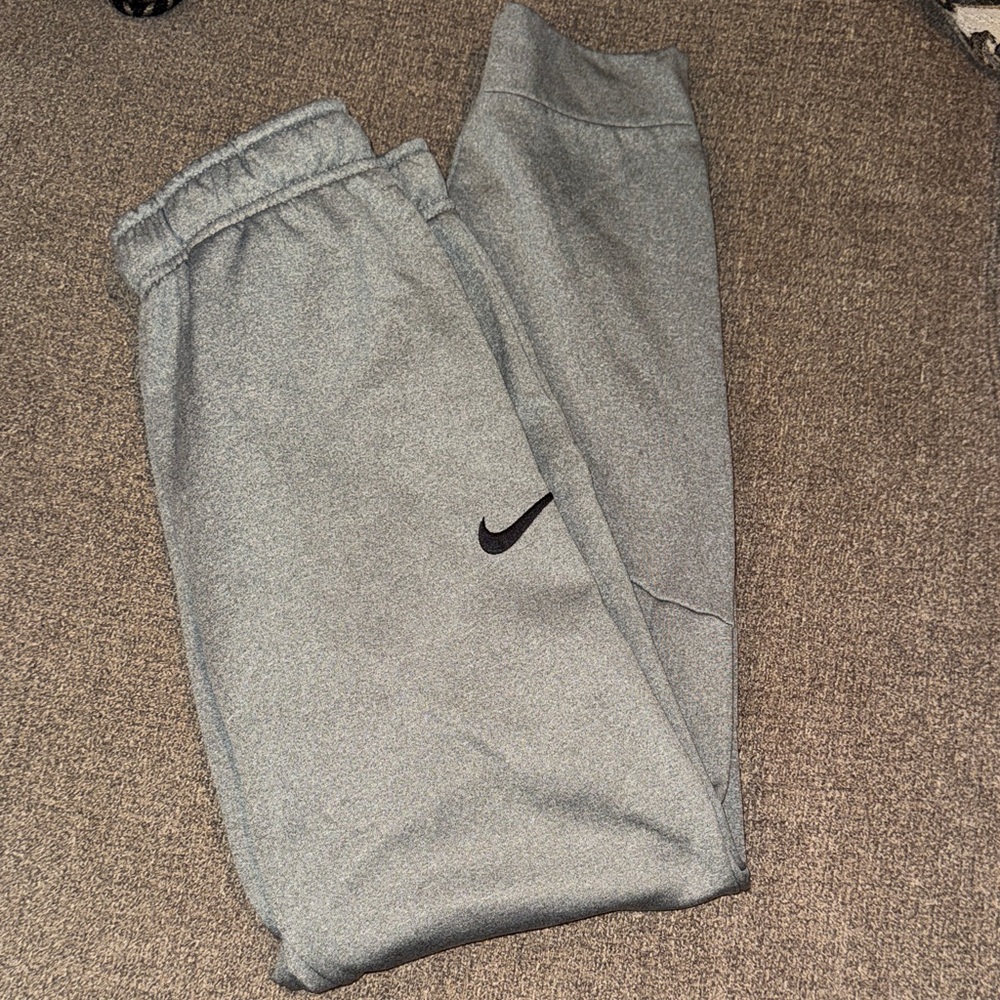 Nike Pro Dry Fit Heather Gray Joggers